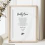 Personalised Daddy Bear Poem Print | Father’s Day Gift From Baby Or Child, thumbnail 1 of 7