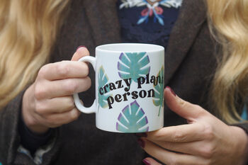 Crazy Plant Person Mug, 2 of 2