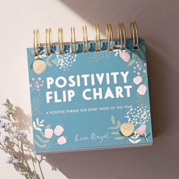 Weekly Positivity Floral Desktop Flip Chart, 10 of 10