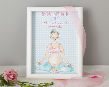 Personalised Baby Shower Gift Print, 2 of 10