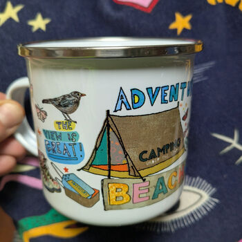 Personalised Enamel Camping Mug, 12 of 12