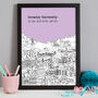 Personalised Coventry Graduation Gift Print, thumbnail 7 of 9