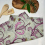 Dandelion Grey Cotton Tea Towel, thumbnail 2 of 7