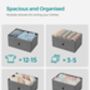 Chest Of Drawers Bedroom Fabric Drawers Storage Unit, thumbnail 5 of 11