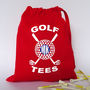 Personalized Golf Tee Bag, thumbnail 3 of 10