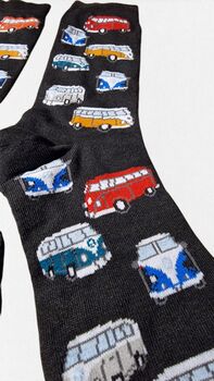 Campervan Socks And Motorhome Handcrafted Gift Box, 4 of 12