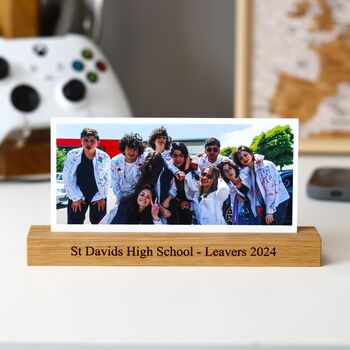 Personalised Graduation Gift Panoramic Print And Stand, 7 of 12