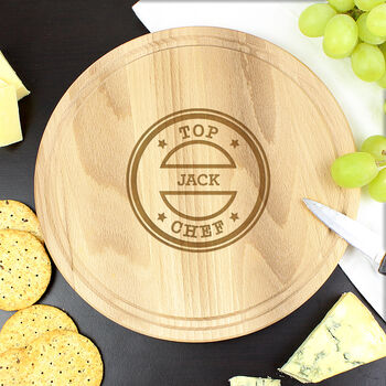 Personalised Top Chef Chopping Board, 3 of 4