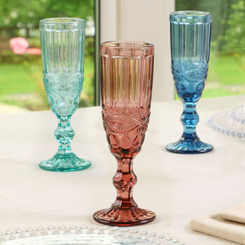 Luxury Champagne Flutes By Dibor | notonthehighstreet.com