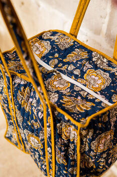 Midnight Marigold Tote Bag, 2 of 2