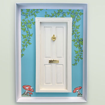 Pink Flowers Magic Fairy Door, 3 of 12