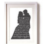 Wedding Silhouette And First Dance Lyrics, thumbnail 2 of 3