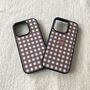 Brown Gingham With Teddies Phone Case, thumbnail 3 of 3