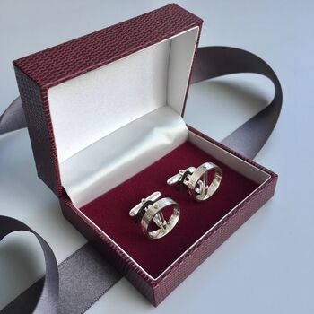 Personalised 'The Day My Life Changed' Cufflinks, 3 of 11
