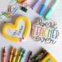 Personalised Best Teacher Ever Biscuits, thumbnail 1 of 2