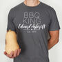 BBQ King Cooking Organic Unisex T Shirt, thumbnail 2 of 3
