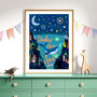 Under The Sea Nursery Print, thumbnail 1 of 10