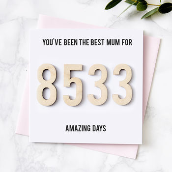 Personalised Amazing Days Together Card, 7 of 12