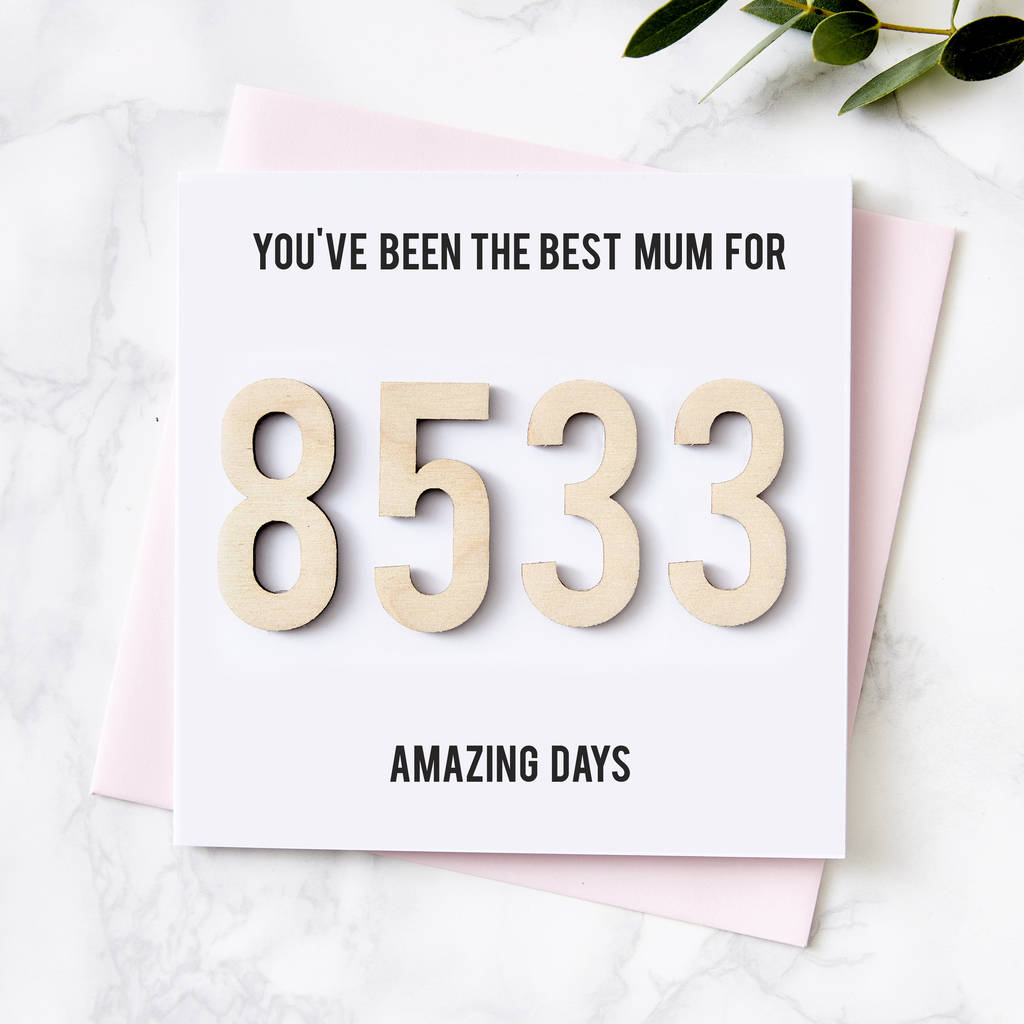 Personalised Amazing Days Mother's Day Card, 1 of 12