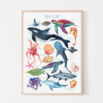 Sea Life Print, 6 of 10
