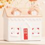 Tiny Ceramic House Bud Vase, thumbnail 2 of 2