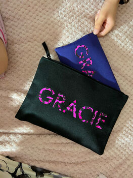 Large Personalised Zip Pouch, 4 of 10