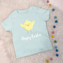 Little Chick Happy Easter Kids/Baby T Shirt, thumbnail 2 of 3