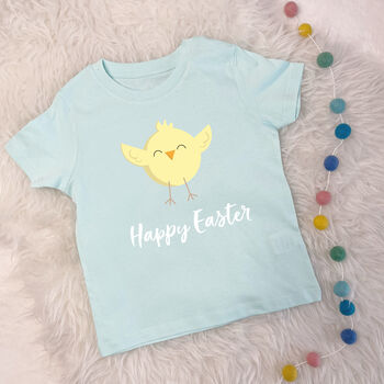 Little Chick Happy Easter Kids/Baby T Shirt, 2 of 3