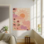 Celestial Sun Flower Art Print, thumbnail 3 of 5