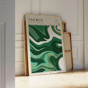 Taurus Astrology Print, 2 of 5