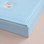 Personalised Blue Baby Keepsake Box With Rocking Horse, thumbnail 5 of 5