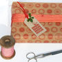 Christmas Candy Robin Gift Wrap Sheets Or Sets, thumbnail 3 of 5