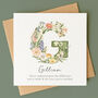 Personalised Botanical Retirement Card, thumbnail 3 of 4