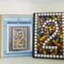 Rainbow Mosaic House Number Craft Kit, thumbnail 1 of 2