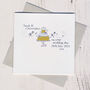 Personalised Sparkly Wedding Card, thumbnail 1 of 3