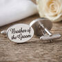 Brother Of The Groom Cufflinks, thumbnail 4 of 5