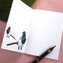 Inky Magpie Notebook, thumbnail 2 of 7