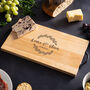 Personalised Engraved Handled Charcuterie Board For Couple, thumbnail 1 of 5