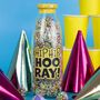 Hip Hip Hooray Sweets Bottle, thumbnail 1 of 3