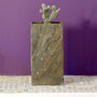 Surmi Tall Natural Slate Vase, thumbnail 1 of 4
