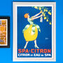 Limited Edition: Vintage Spa Citron Poster Print, thumbnail 1 of 8