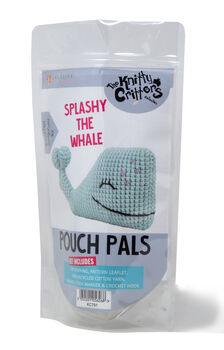Pouch Pals Splashy The Whale Crochet Kit, 2 of 3