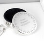 Personalised Small Hearts Round Silver Trinket Box, thumbnail 4 of 4