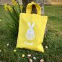 Personalised Easter Bunny Egg Hunt Bag, thumbnail 1 of 6