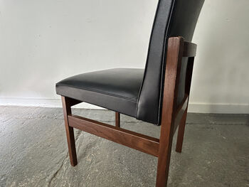 Four Mid Century 1960s Dining Chairs By Vanson, 9 of 12