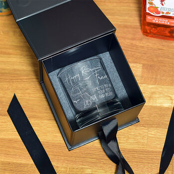 Personalised Holiday Retirement Whiskey Glass, 5 of 8