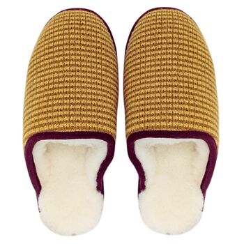 Lambswool And Sheepskin Women's Slippers, 9 of 12