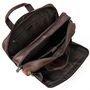 Leather Briefcase With Luggage Strap Worn Look, thumbnail 8 of 9