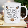 Personalised Christmas Donkey Mug For Kids, thumbnail 2 of 3