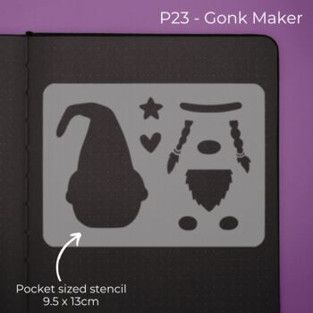 The Bestseller Collection: Pocket Journal Stencils, 6 of 7